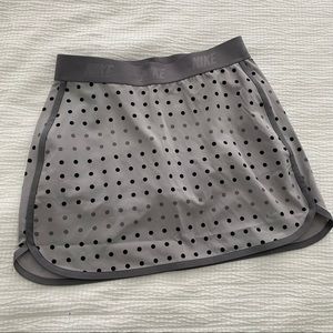 ☀️LAST CHANCE☀️ Nike | Grey polka dot Tennis Skirt | Small